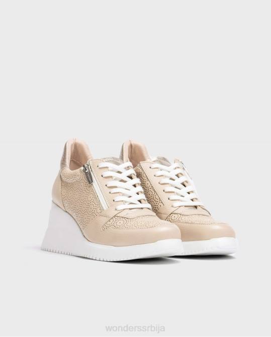 натур/плат црне лекси патике Жене Wonders 2NZV127 обућа