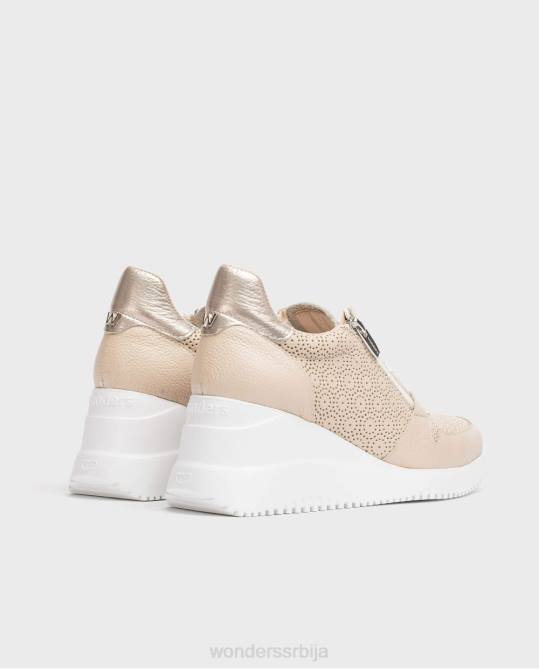 натур/плат црне лекси патике Жене Wonders 2NZV127 обућа