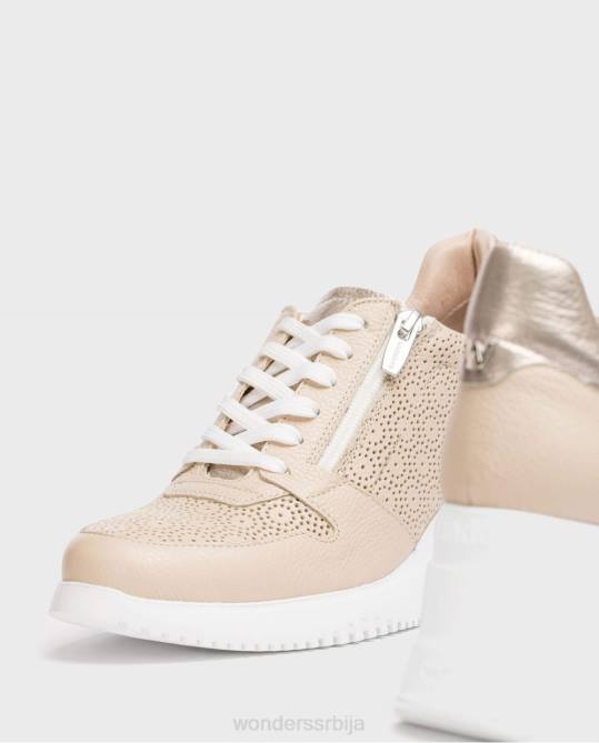 натур/плат црне лекси патике Жене Wonders 2NZV127 обућа