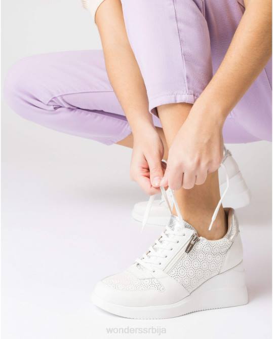 офф/плата беле мењачке патике Жене Wonders 2NZV128 обућа