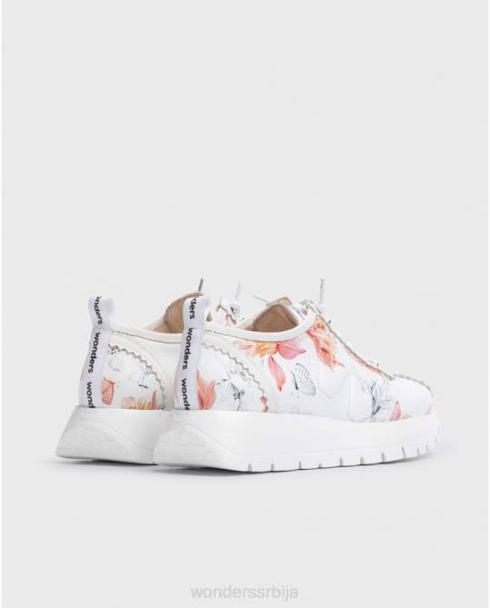 патике беле звезде Жене Wonders 2NZV158 обућа