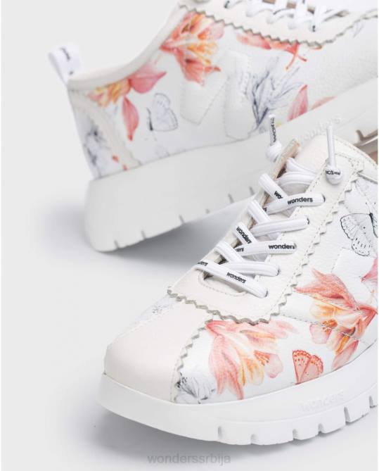 патике беле звезде Жене Wonders 2NZV158 обућа