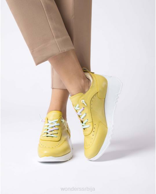 лим/го жуте менте патике Жене Wonders 2NZV170 обућа