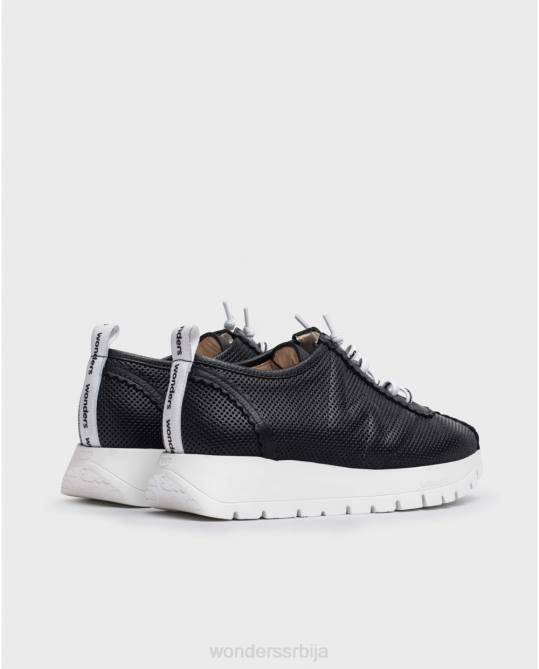 црна црна звезда патике Жене Wonders 2NZV296 обућа