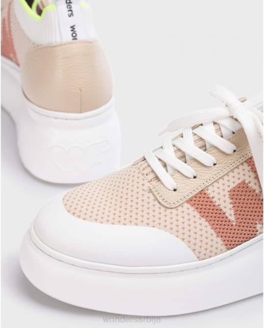 природне браон патике од кивија Жене Wonders 2NZV92 обућа