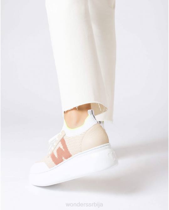 природне браон патике од кивија Жене Wonders 2NZV92 обућа