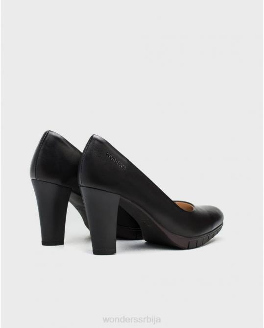 црна ципела црна Жене Wonders 2NZV300 обућа