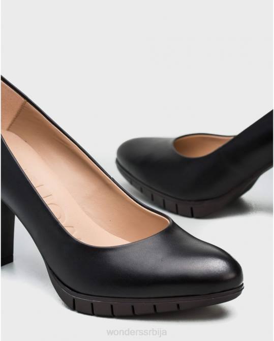 црна ципела црна Жене Wonders 2NZV300 обућа