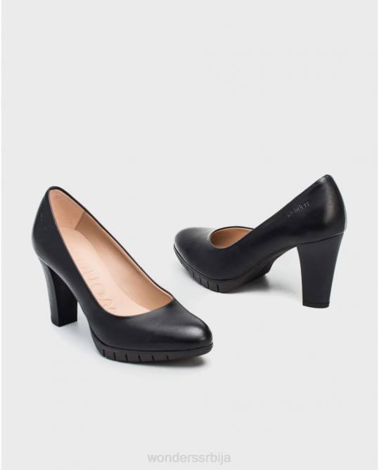 црна ципела црна Жене Wonders 2NZV300 обућа