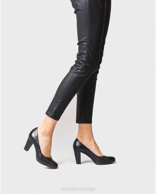 црна ципела црна Жене Wonders 2NZV300 обућа