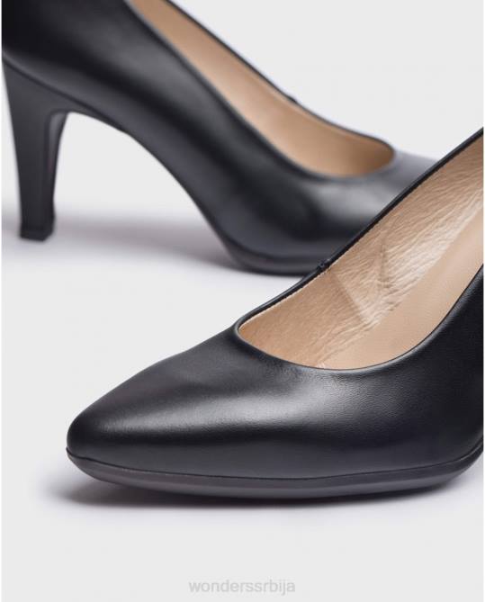 црна црна банус ципела Жене Wonders 2NZV303 обућа