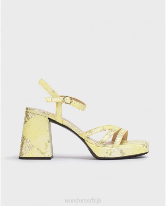 лима лимета зелена љубав сандала Жене Wonders 2NZV1 обућа