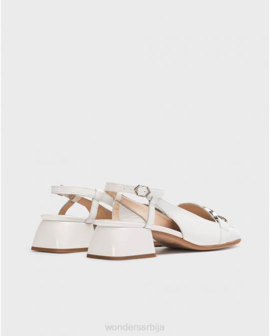сиво беле максине сандале Жене Wonders 2NZV103 обућа