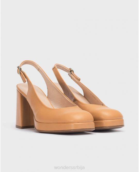 пешчана црна лекси ципела Жене Wonders 2NZV107 обућа