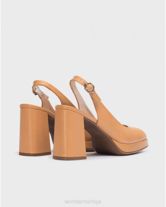 пешчана црна лекси ципела Жене Wonders 2NZV107 обућа