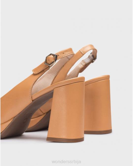 пешчана црна лекси ципела Жене Wonders 2NZV107 обућа