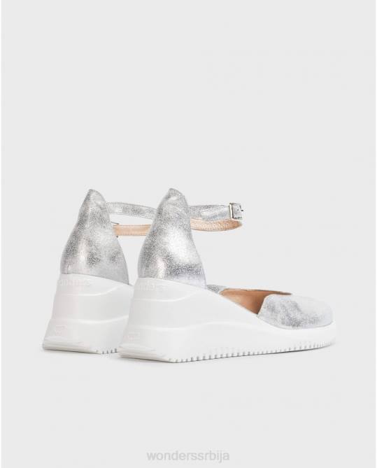 плата сребрне феникс сандале Жене Wonders 2NZV10 обућа
