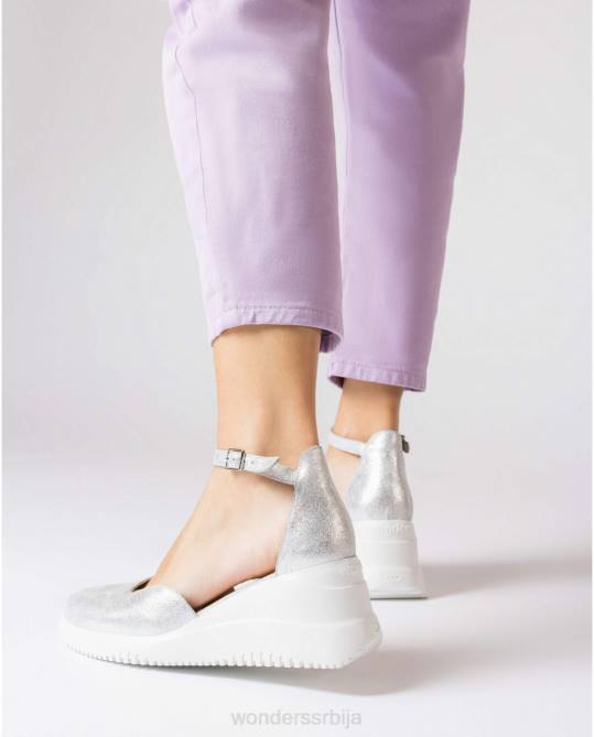 плата сребрне феникс сандале Жене Wonders 2NZV10 обућа