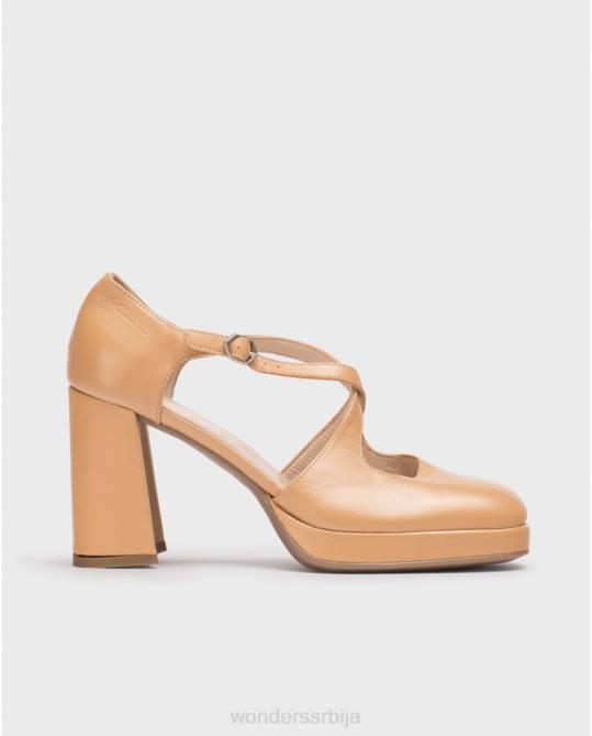 пешчана црна лекси ципела Жене Wonders 2NZV114 обућа