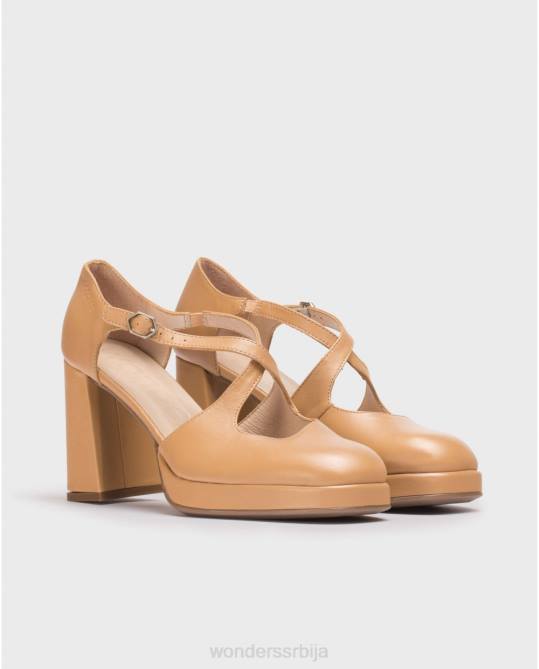 пешчана црна лекси ципела Жене Wonders 2NZV114 обућа