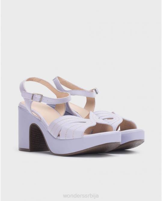 леки сандала од лаванде љубичице Жене Wonders 2NZV115 обућа