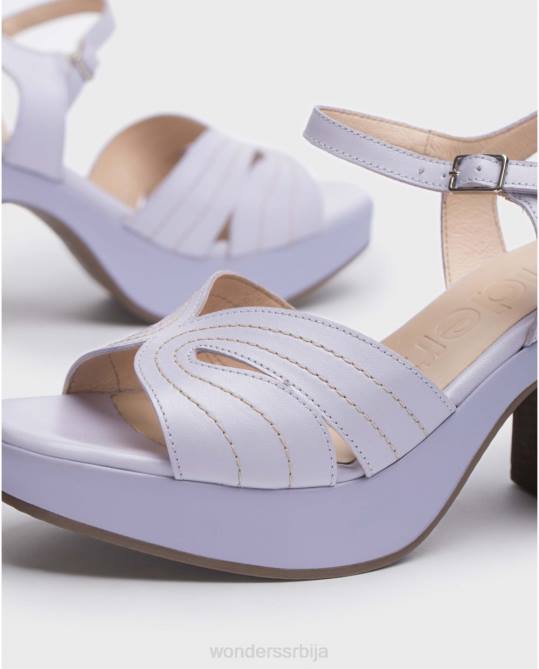 леки сандала од лаванде љубичице Жене Wonders 2NZV115 обућа
