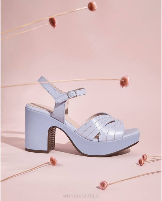 леки сандала од лаванде љубичице Жене Wonders 2NZV115 обућа