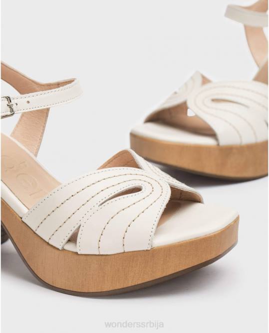 црне лекси сандале Жене Wonders 2NZV117 обућа