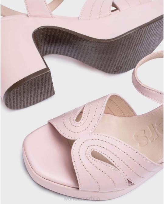 роса црне леки сандале Жене Wonders 2NZV118 обућа