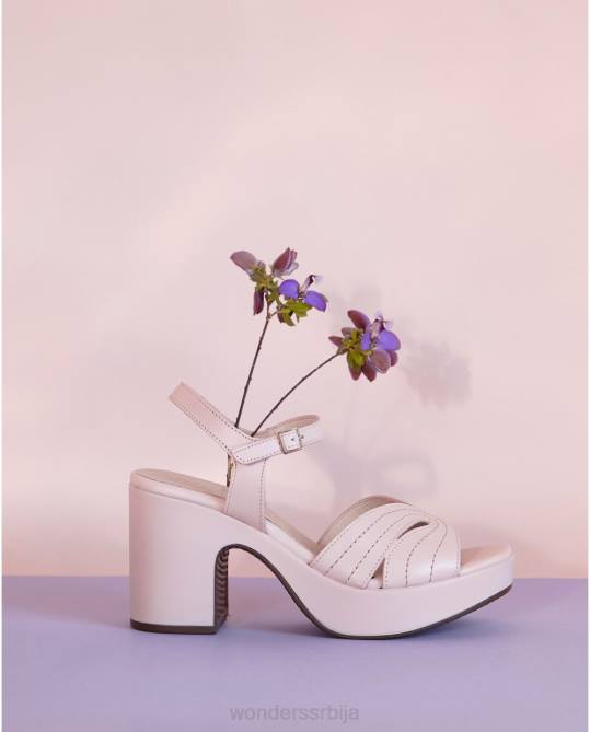 роса црне леки сандале Жене Wonders 2NZV118 обућа