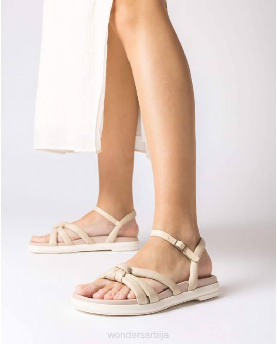 природне беж елса сандале Жене Wonders 2NZV121 обућа