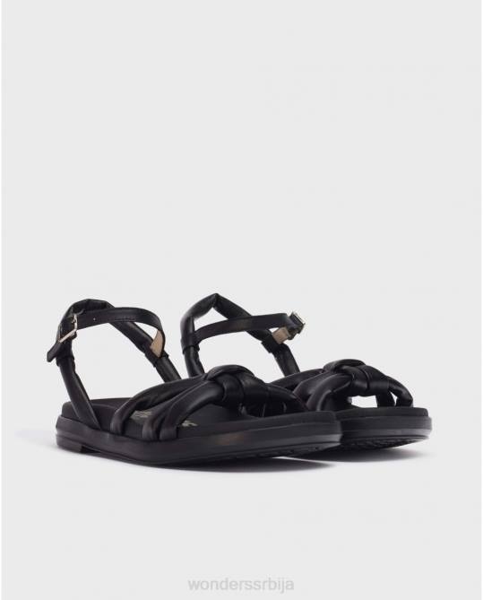 црна црна елса сандале Жене Wonders 2NZV122 обућа