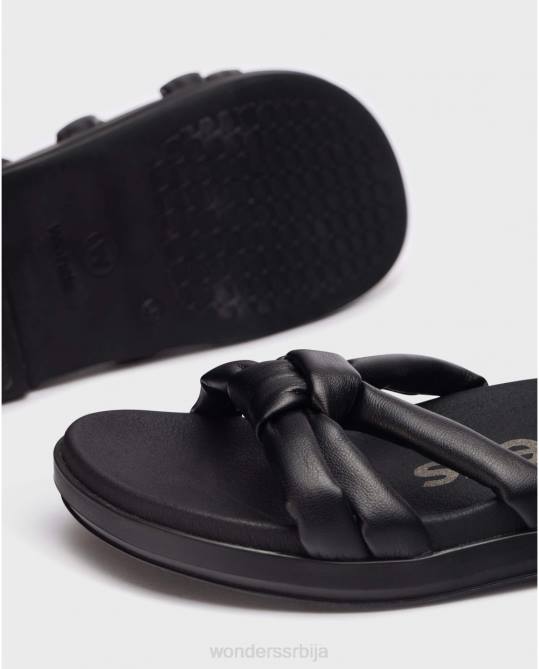 црна црна елса сандале Жене Wonders 2NZV122 обућа