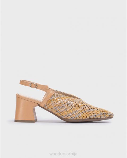 већина/песак црна лекси ципела Жене Wonders 2NZV144 обућа