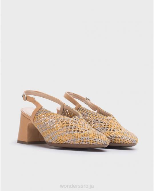 већина/песак црна лекси ципела Жене Wonders 2NZV144 обућа