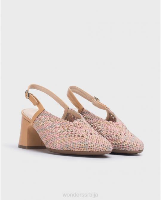 роса/пешчана црна лекси ципела Жене Wonders 2NZV145 обућа