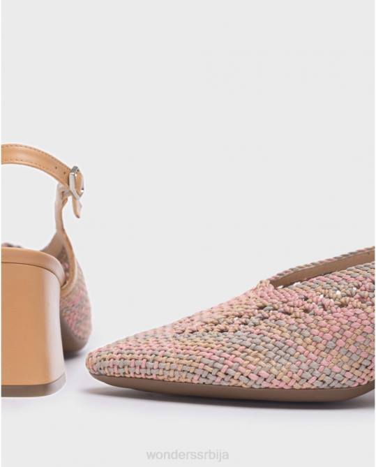 роса/пешчана црна лекси ципела Жене Wonders 2NZV145 обућа