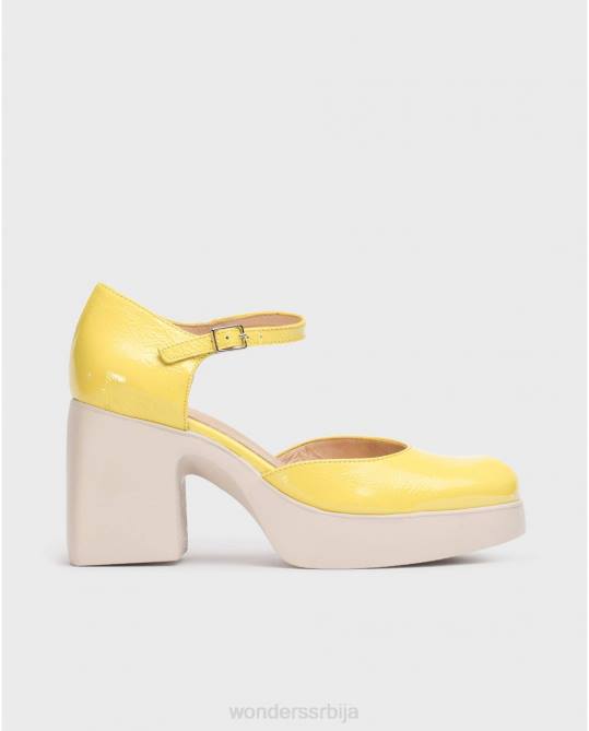 лима жута лала Мери Џејн Жене Wonders 2NZV148 обућа