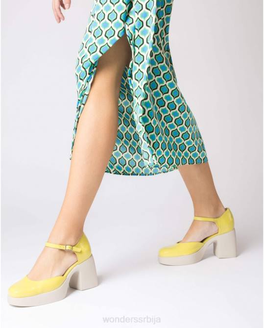 лима жута лала Мери Џејн Жене Wonders 2NZV148 обућа