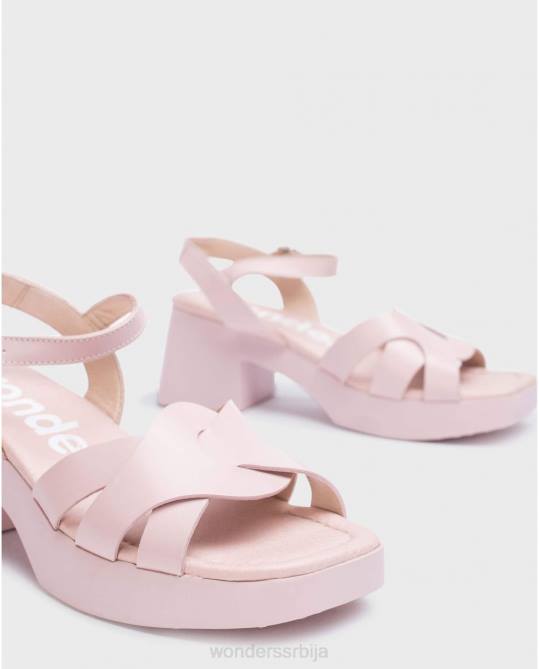 роза розе џорџина сандала Жене Wonders 2NZV164 обућа