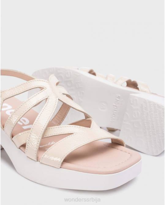 природне беж лорето сандале Жене Wonders 2NZV166 обућа