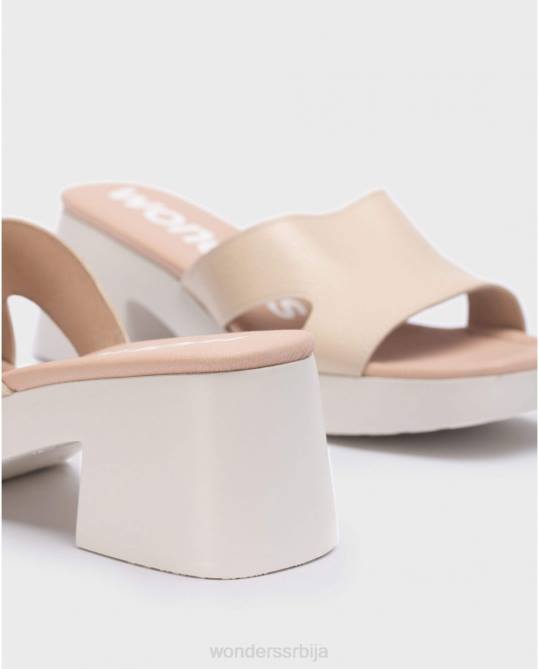 природне беж мотел сандале Жене Wonders 2NZV169 обућа