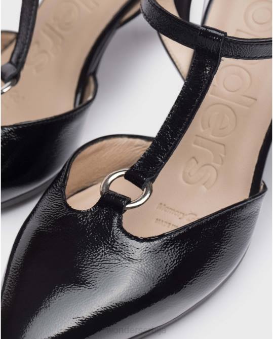 црна црна лекси ципела Жене Wonders 2NZV182 обућа