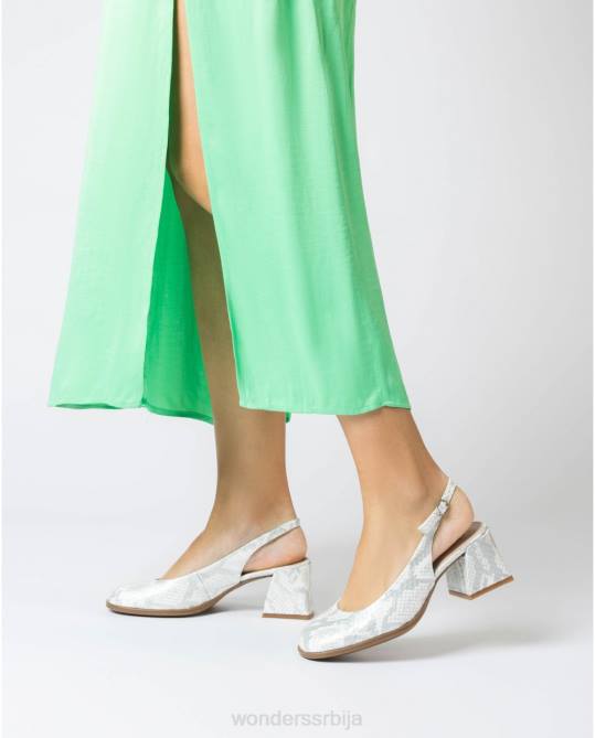 од сребрних адел ципела Жене Wonders 2NZV194 обућа