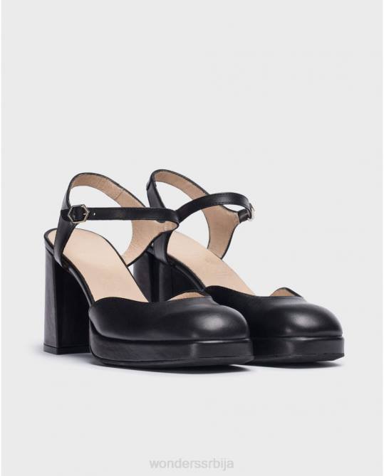 црне црне плаве ципеле Жене Wonders 2NZV196 обућа