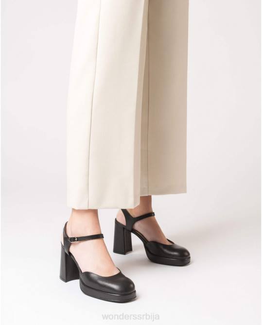 црне црне плаве ципеле Жене Wonders 2NZV196 обућа