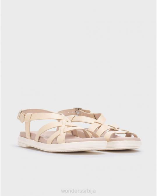 природне беж тони сандале Жене Wonders 2NZV19 обућа