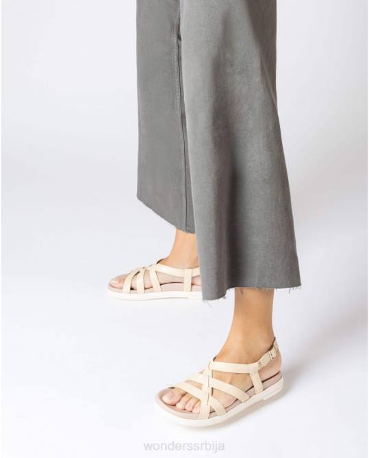 природне беж тони сандале Жене Wonders 2NZV19 обућа