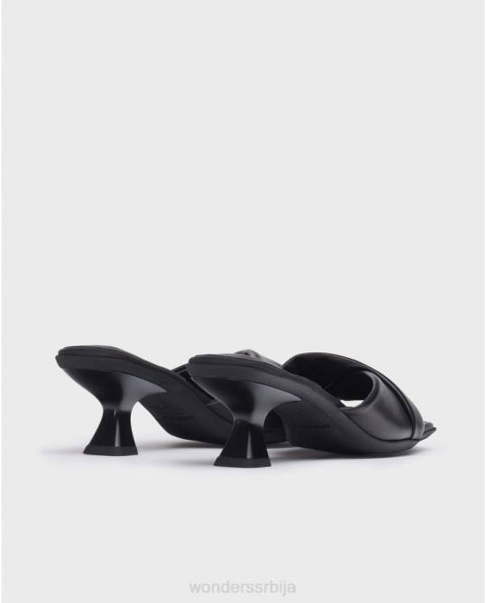 црне мазге црног сјаја Жене Wonders 2NZV205 обућа