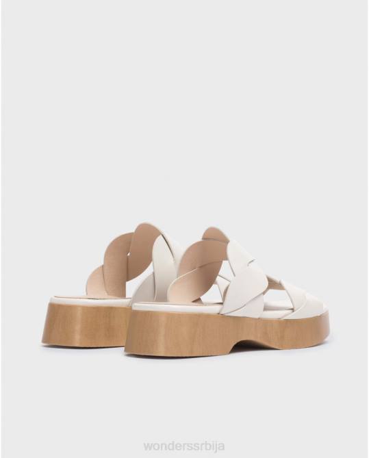 беле мауи сандале Жене Wonders 2NZV209 обућа